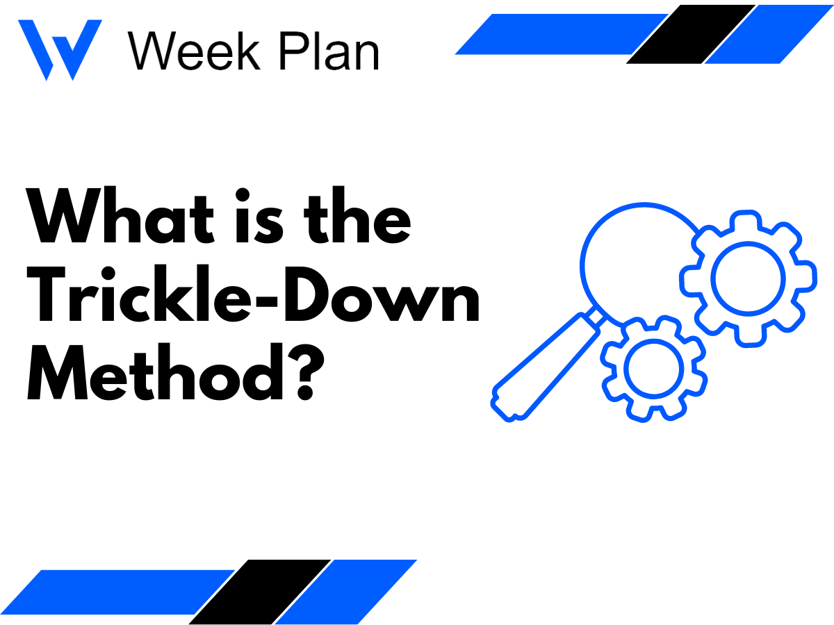 What is the TrickleDown Method? Week Plan